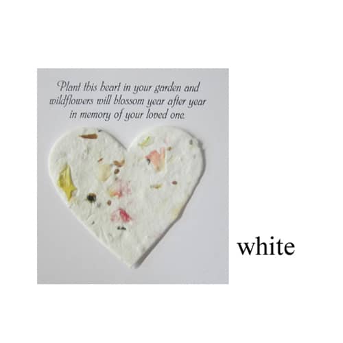 Seed Paper Plantable Card with Artist Of Your Life Quote